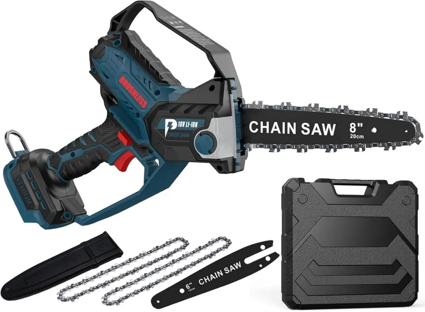 Mini Tronçonneuse Sans Fil Bosch 18V, Auto-Huileur, Idéale pour Élagage et Coupe du Bois