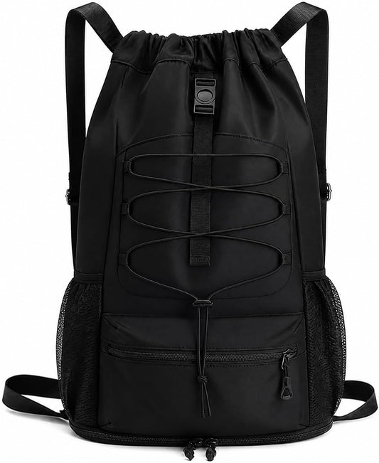 Sac de sport à cordon — unisexe, en nylon