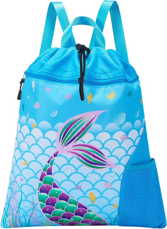 Sac de sport à cordon — pour enfant, à motifs, résistant à l'eau