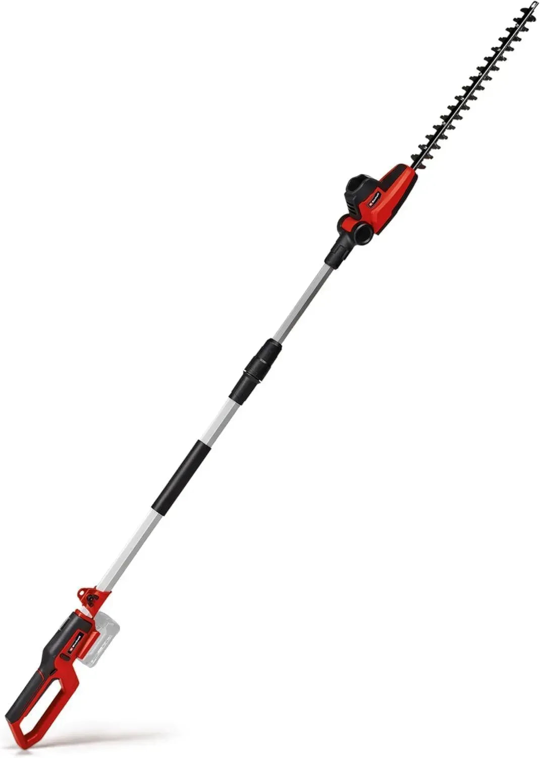 Taille-haie Télescopique Sans Fil Einhell 18V - Poignée Orientable, Tête Inclinable, Solo